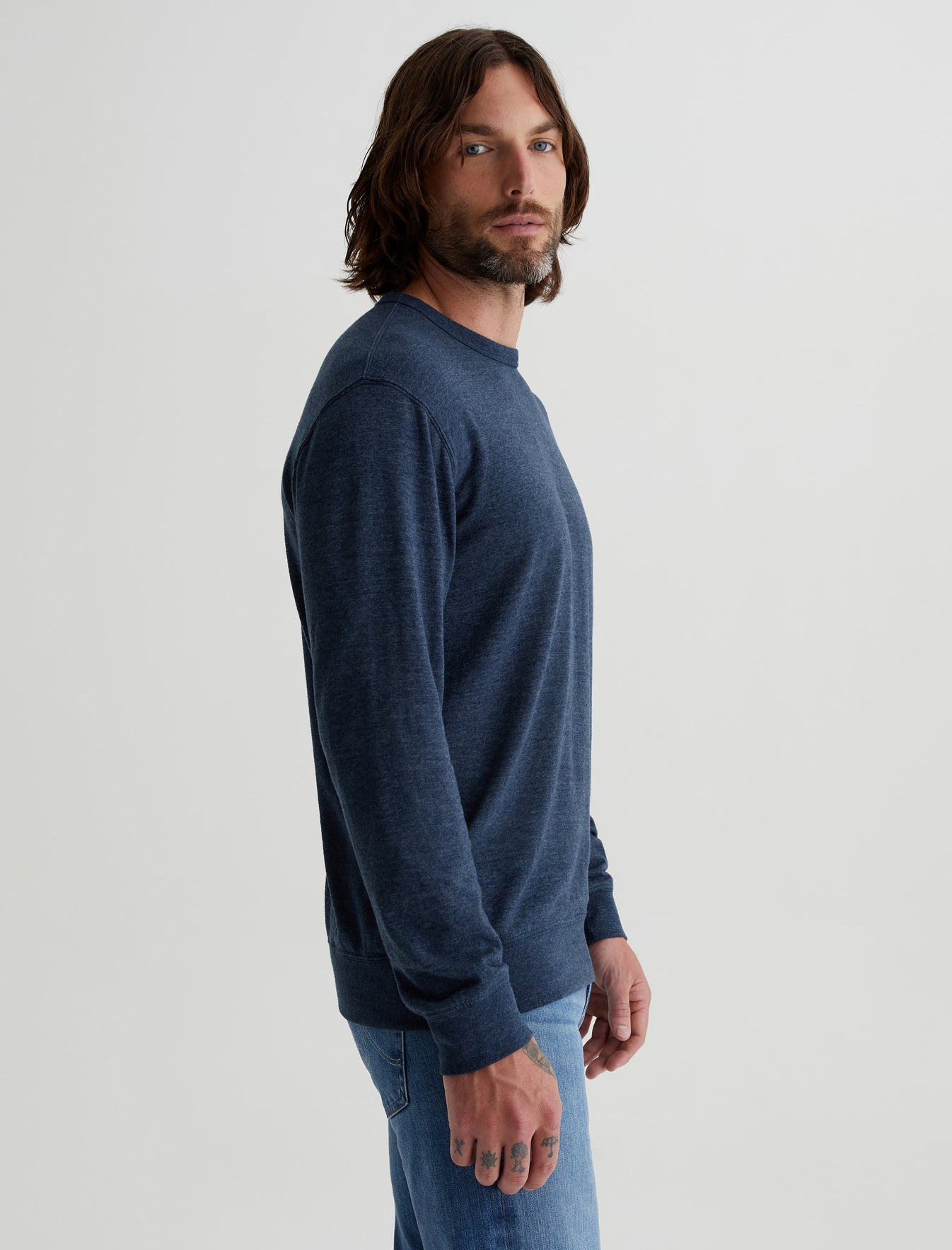 Wesley Pullover|Relaxed Crew Neck Pullover